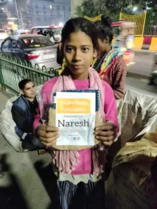 distribution of winter essential for kids in delhi by best ngo of delhi