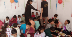 diwali food distribution in the poor slum kids and orphanages