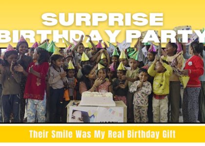 surprise you loved one by donating cake to poor on their behalf.